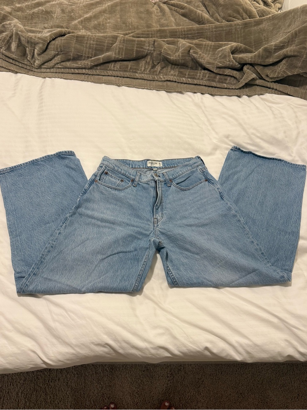Abercrombie & Fitch The Ultra Loose Low Rise - Curve Love